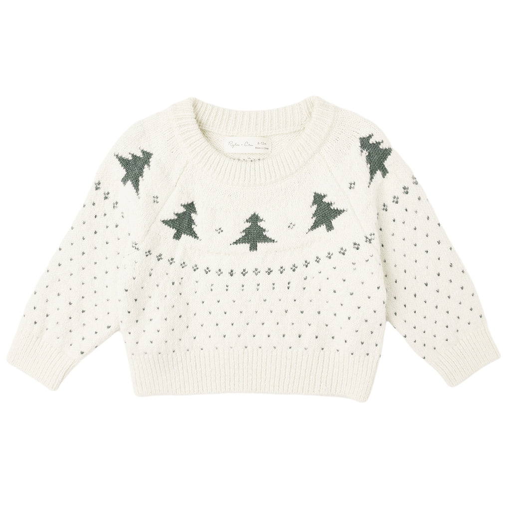 Fair Isle Sweater - Trees