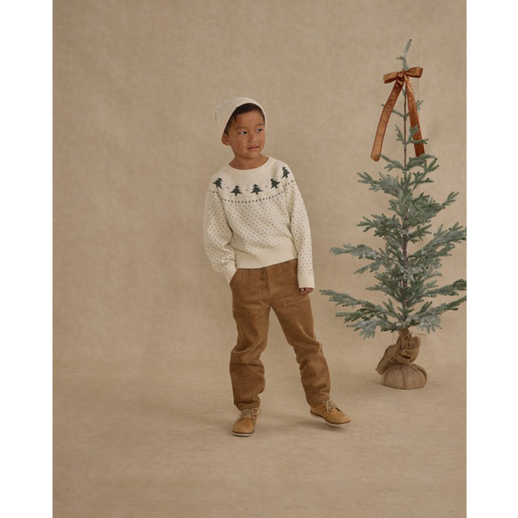 Fair Isle Sweater - Trees