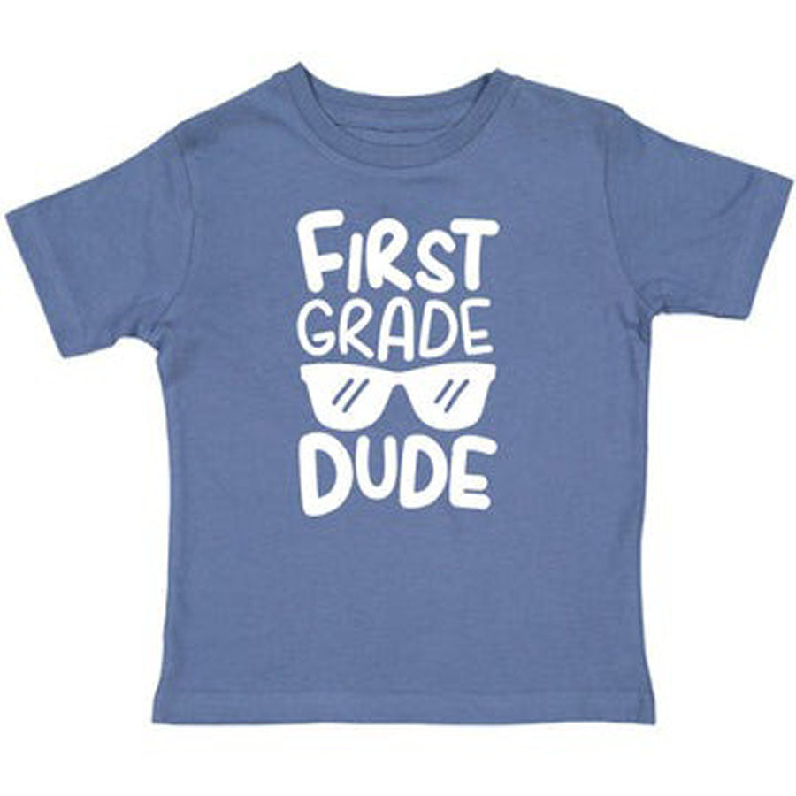 First Grade Dude Shirt-TOPS-Sweet Wink-Joannas Cuties