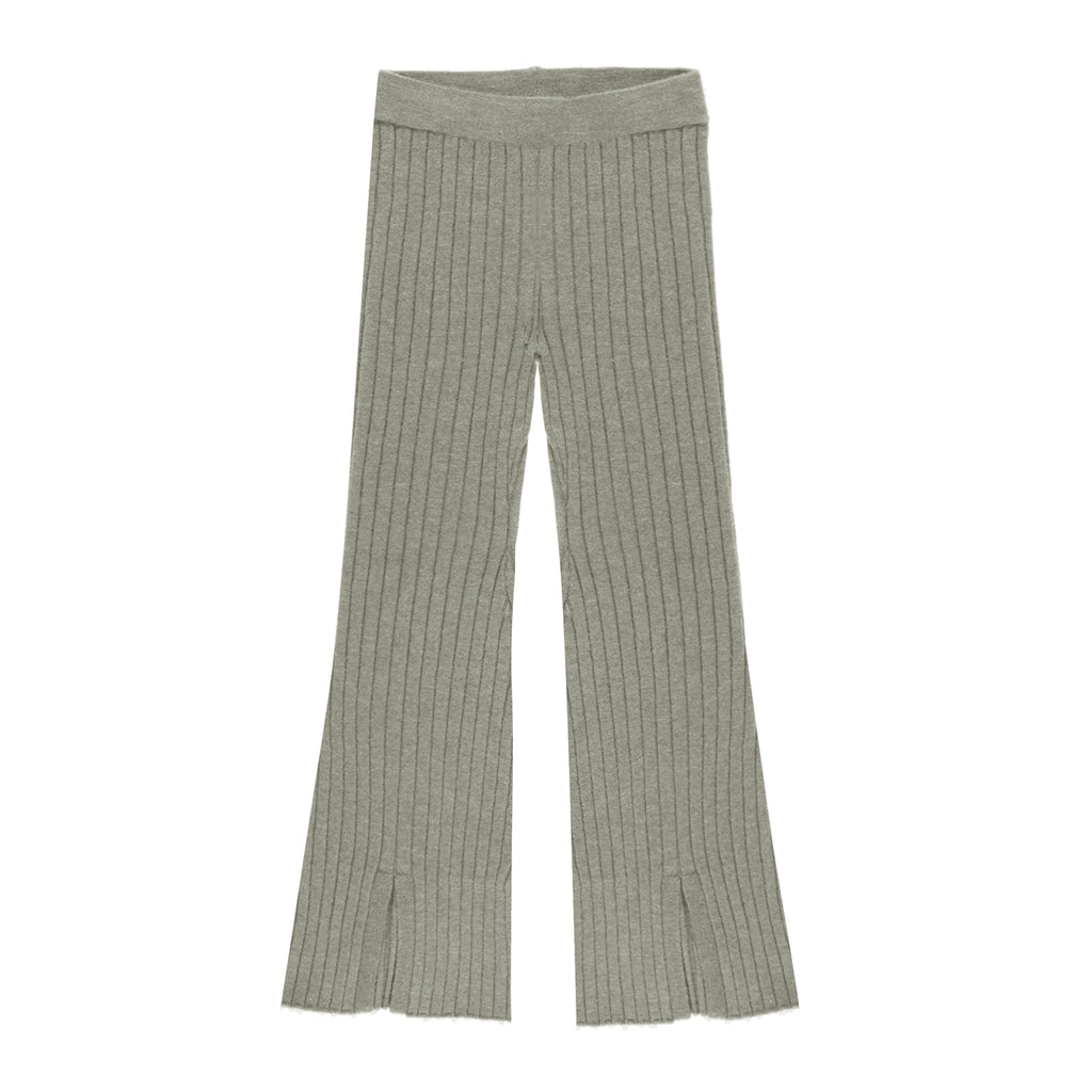 Flare Knit Pant - Laurel