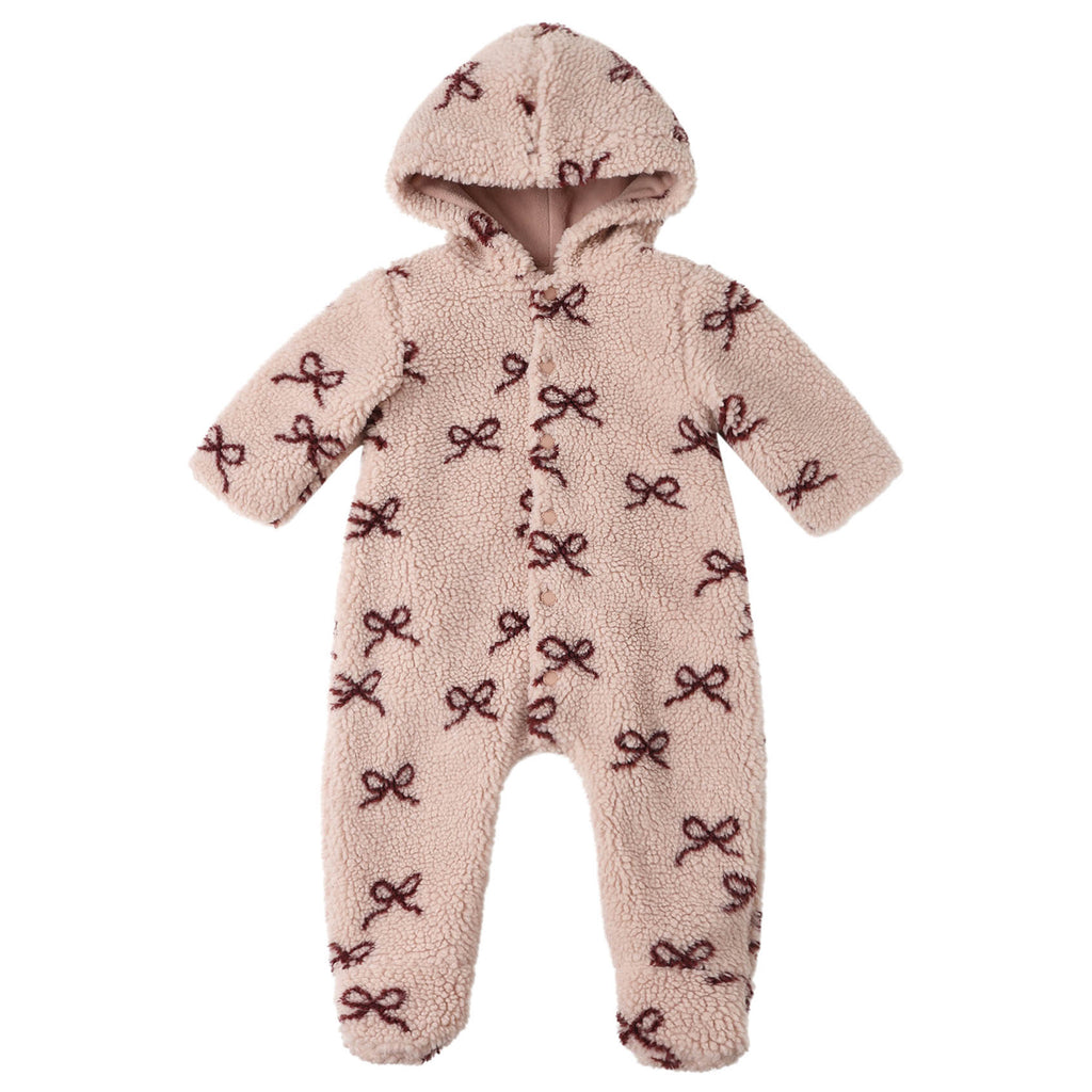 Fleece Jumpsuit - Bows