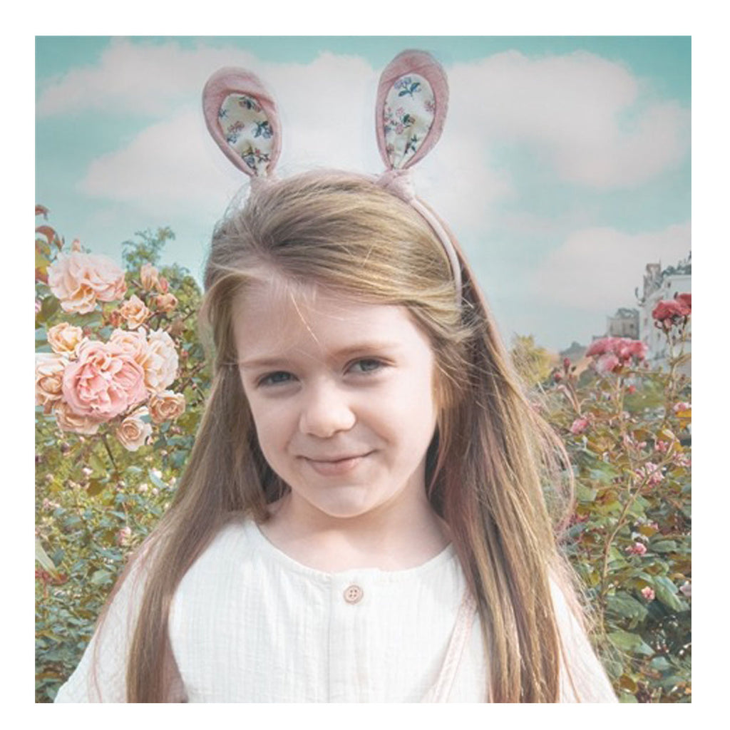 Flora Bunny Ears Headband-HEADBANDS-Rockahula Kids-Joannas Cuties