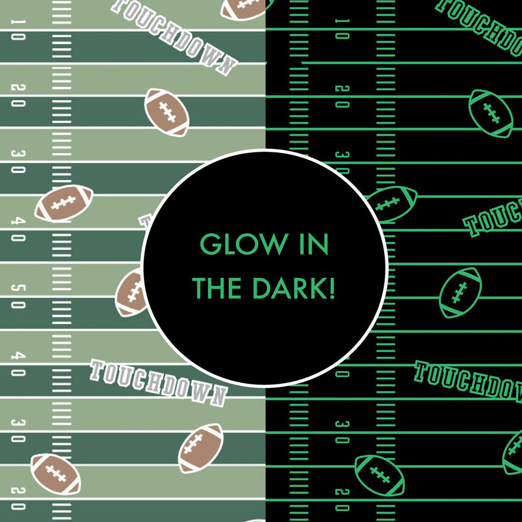 Football Field - Glow in the Dark  Convertible Romper