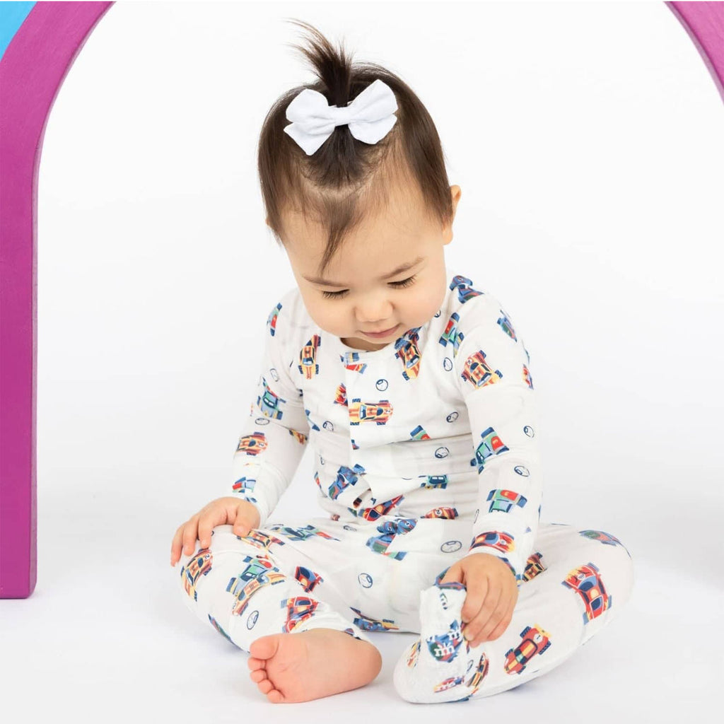 Formula Fun Modal Magnetic Convertible Grow With Me Coverall-OVERALLS & ROMPERS-Magnetic Me-Joannas Cuties