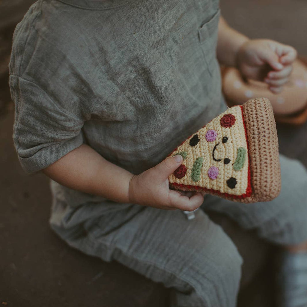 Friendly Plush Toy Pizza