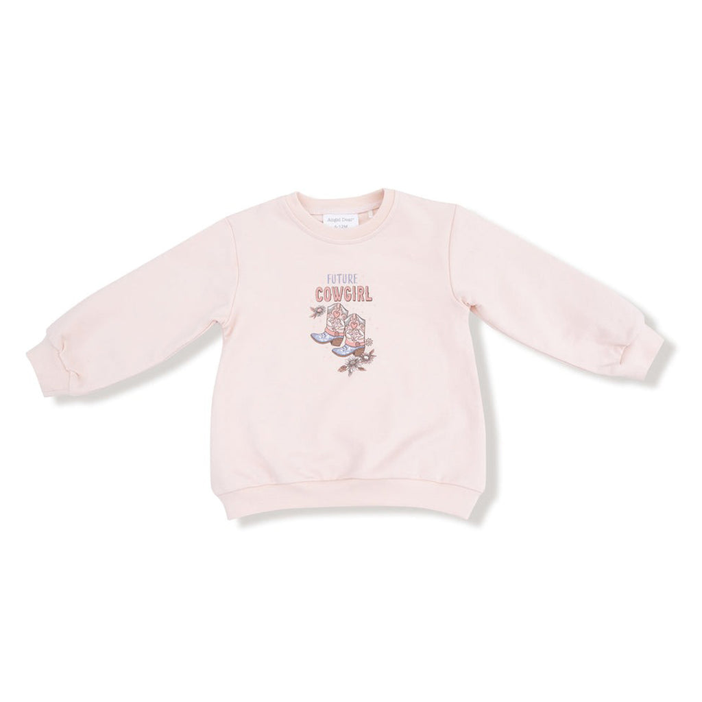 Future Cowgirl - Oversize Sweatshirt and Baby Bell Set