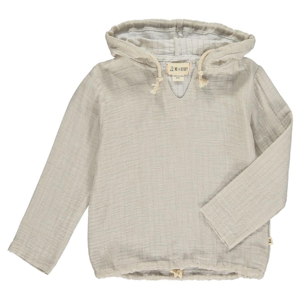 Gause Hooded Top - Stone
