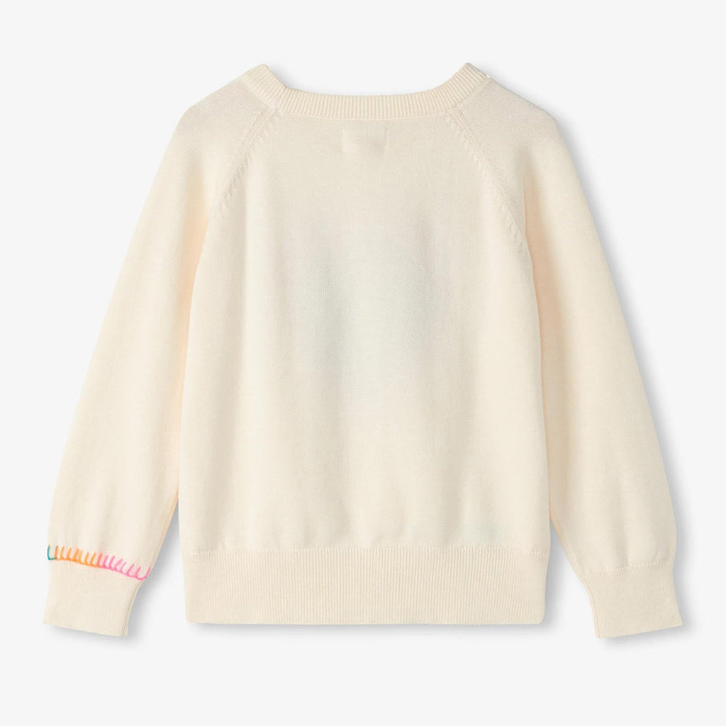 Girls Layered Hearts Sweater