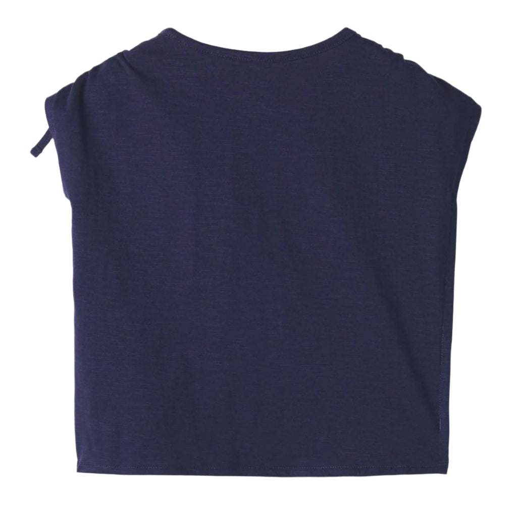 Girls Pop Corn Cinched Cinched Shoulder Top