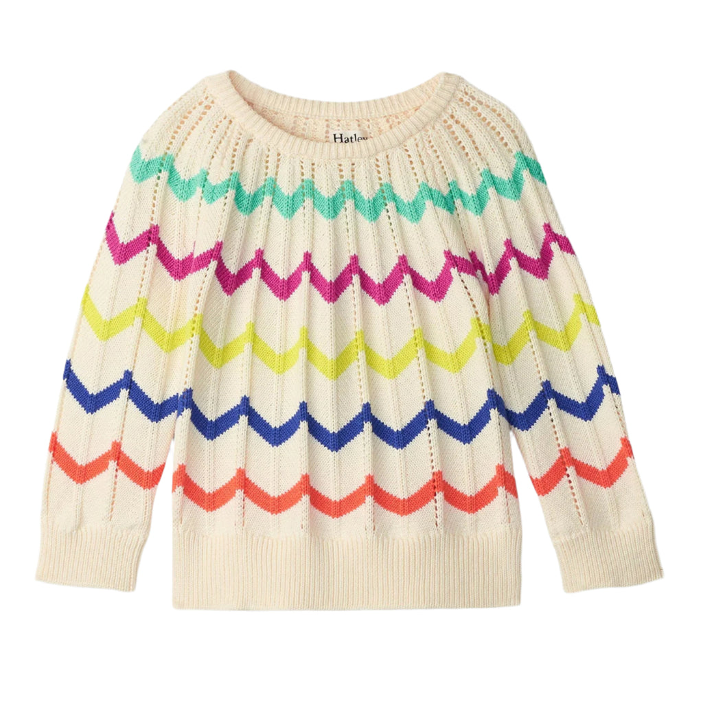 Girls Rainbow Sweater