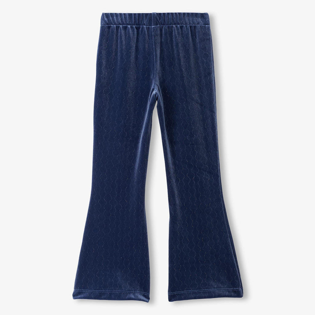 Girls Sparkle Wave Stretchy Flared Pants