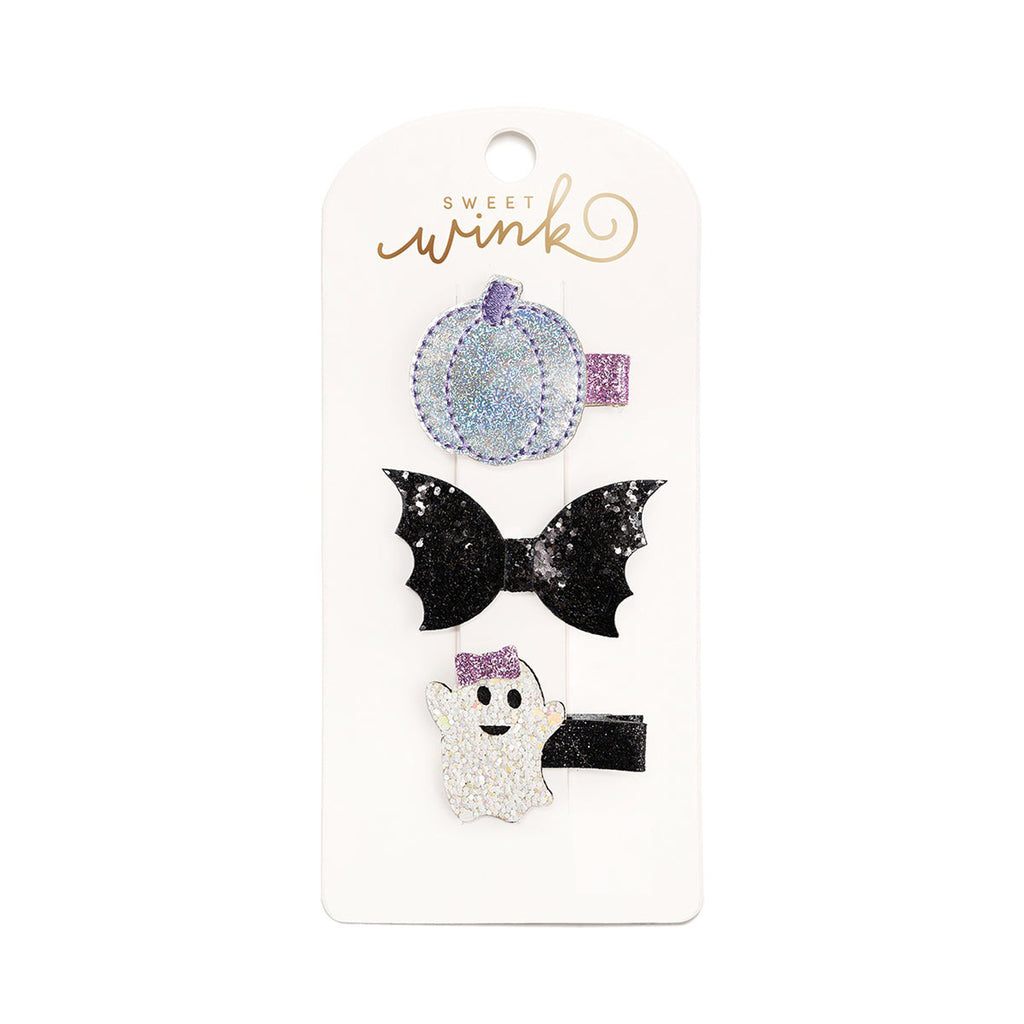 Girly Ghost Halloween Clip Set