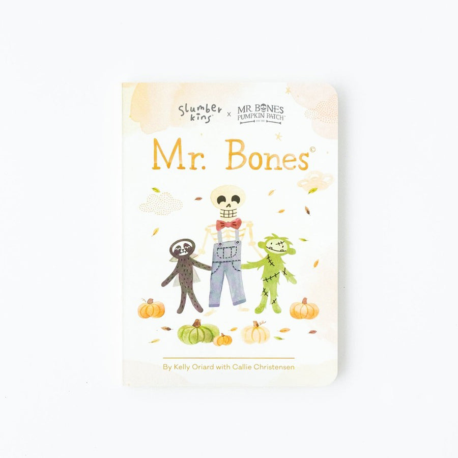 Mr. Bones Board Book-BOOKS-Slumberkins-Joannas Cuties