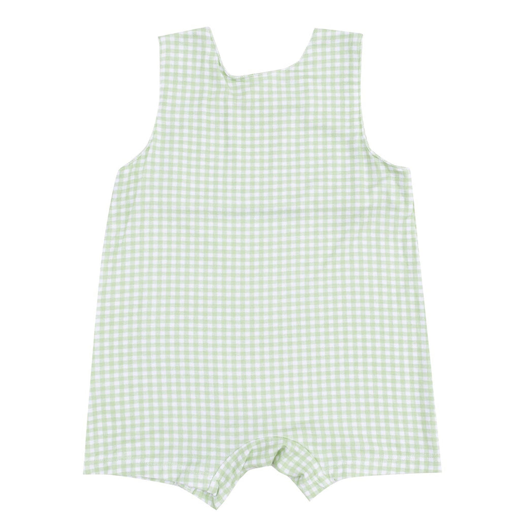 Golf Applique Sleeveless Shortie Romper With Applique