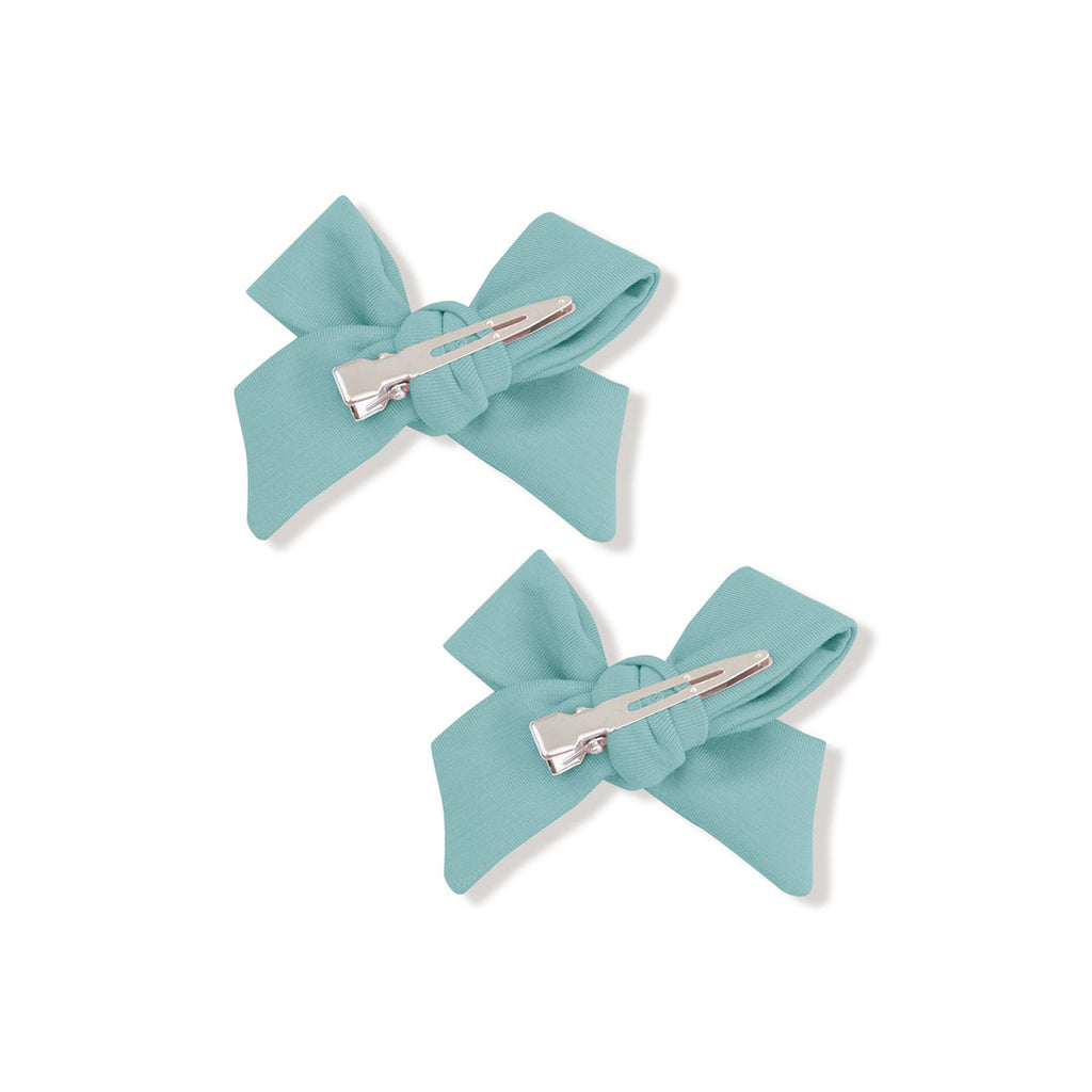 Golfing Mrs. Claus and Elves - Bow Clips