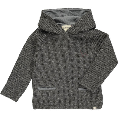 Boys Grey/Olive James Hooded Top by Me & Henry main image 0