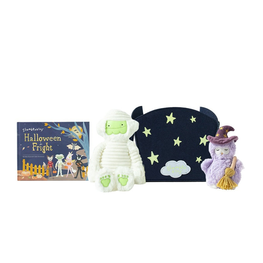 Halloween Gift Set - Mummy Kin + Owl Mini + Fright Book-TOYS-Slumberkins-Joannas Cuties