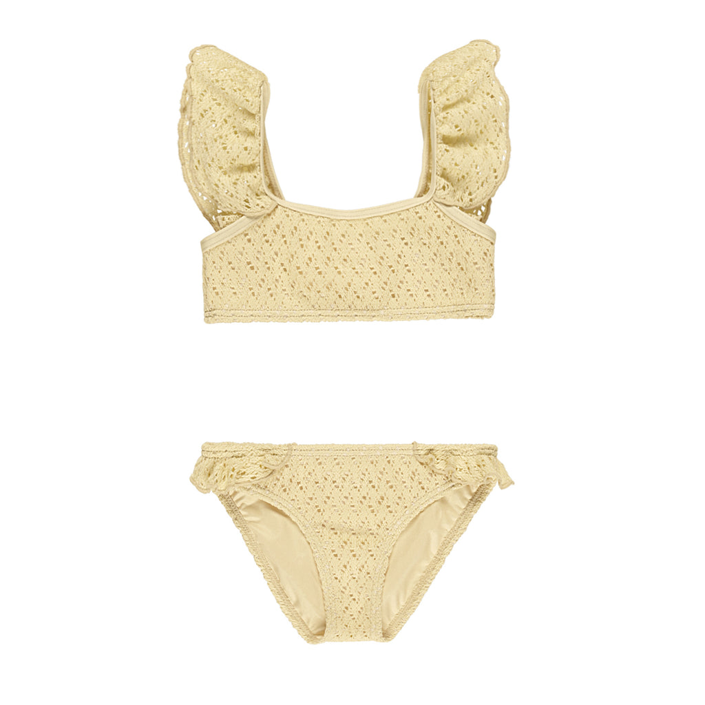 Hanalei Bikini - Yellow Crochet