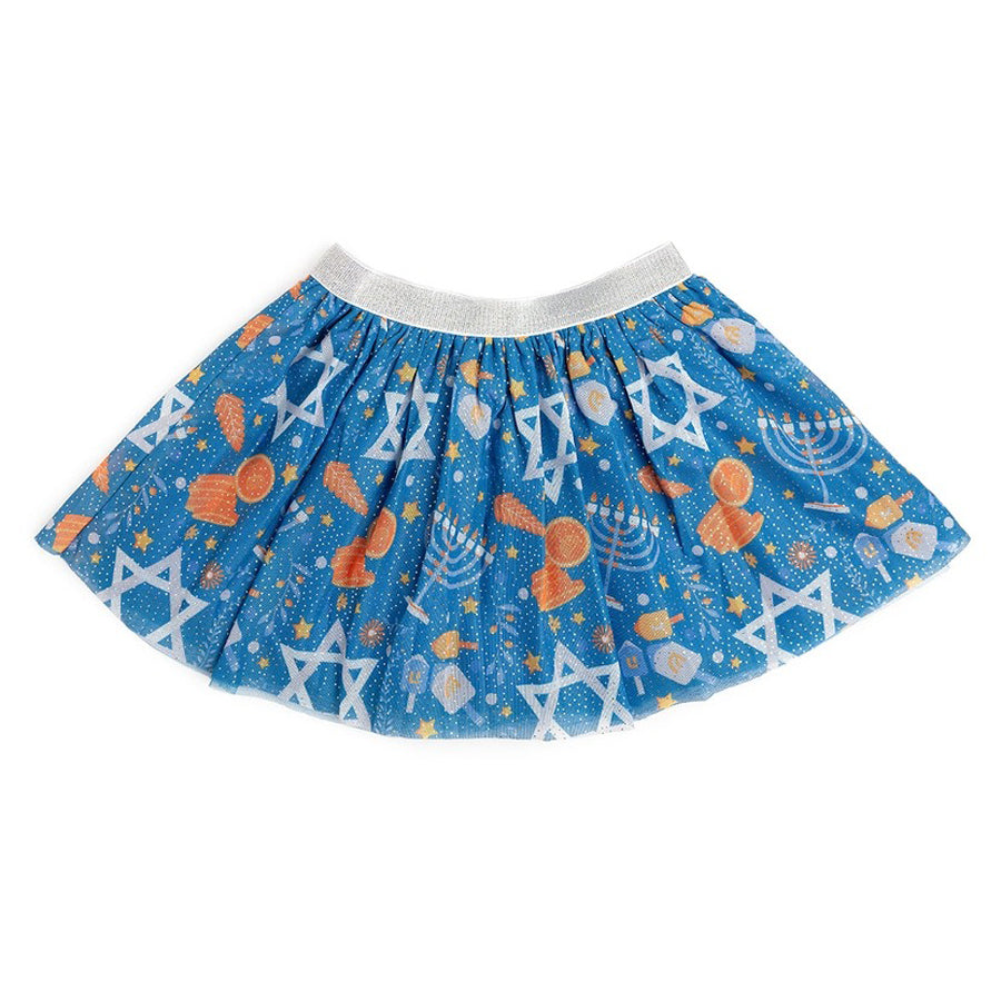 Hanukkah Tutu - Dress Up Skirt-DRESSES & SKIRTS-Sweet Wink-Joannas Cuties