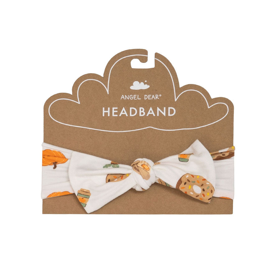 Headband - Pumpkin Spice Latte-HEADBANDS-Angel Dear-Joannas Cuties