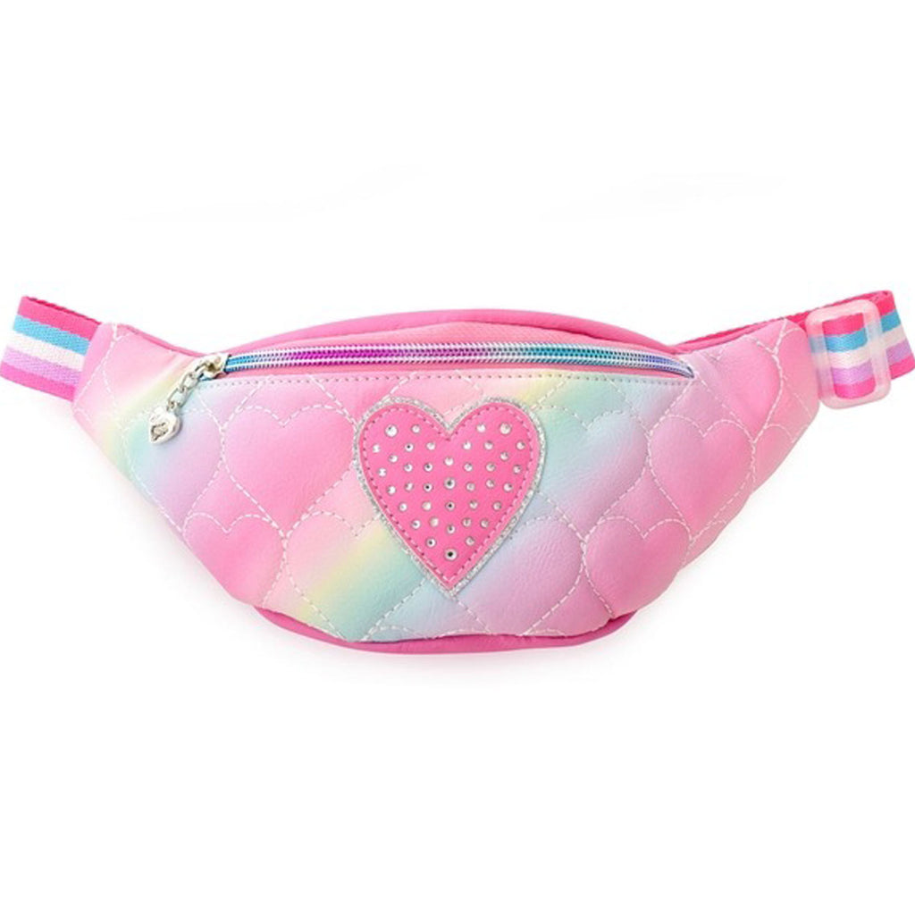 Heart Quilted Fanny Pack-BACKPACKS, PURSES & LUNCHBOXES-OMG Accessories-Joannas Cuties