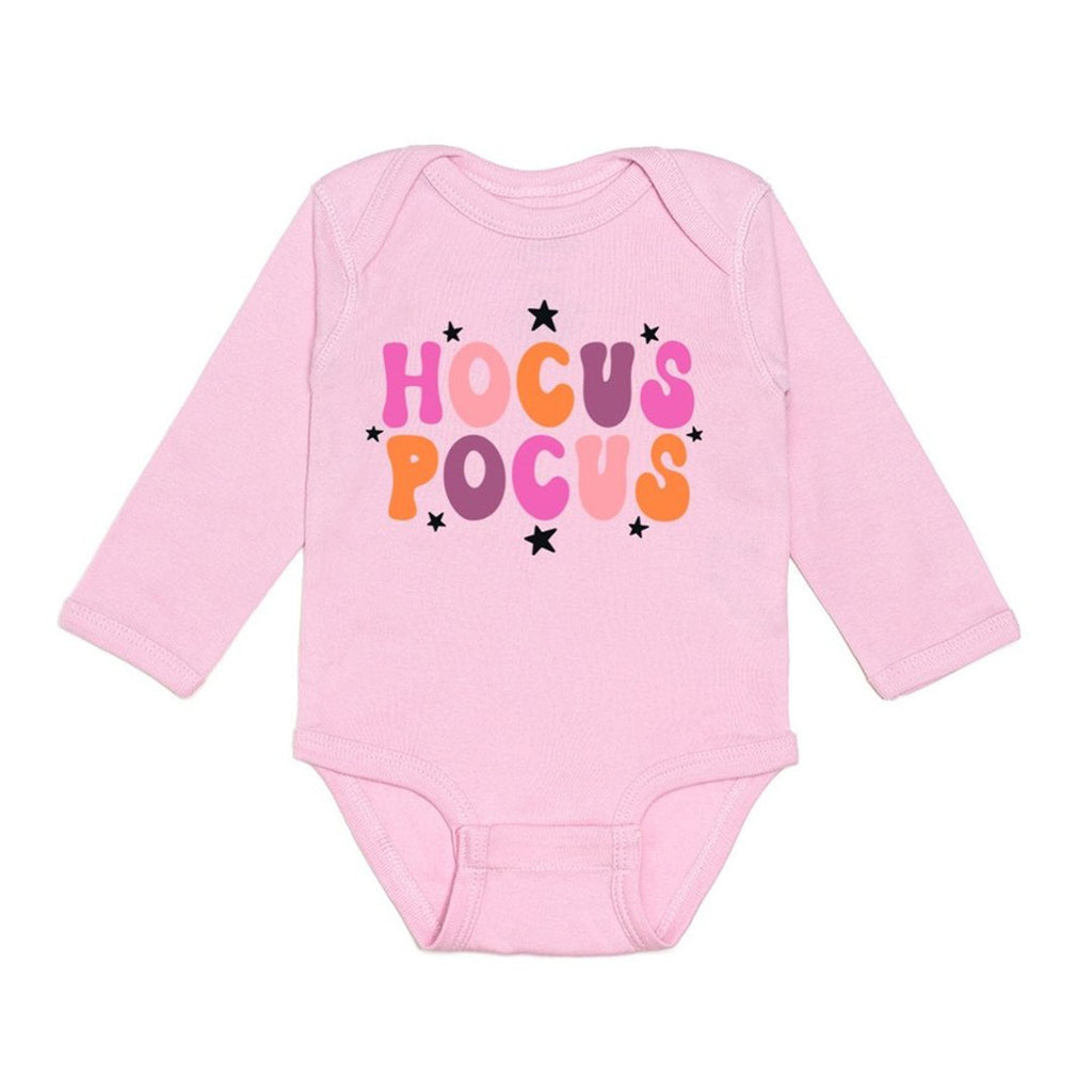 Hocus Pocus Halloween Long Sleeve Bodysuit