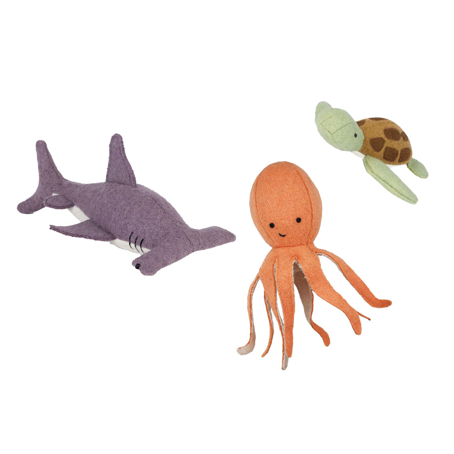 Holdie Marine Animals - Multi-SOFT TOYS-Olliella-Joannas Cuties