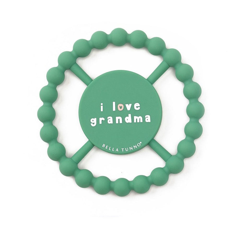 I Love Grandma Happy Teether-TEETHERS-Bella Tunno-Joannas Cuties