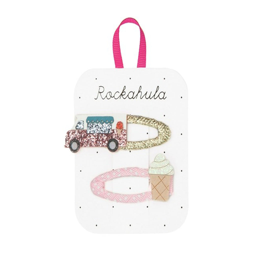Ice Cream Van Clips-HAIR CLIPS-Rockahula Kids-Joannas Cuties