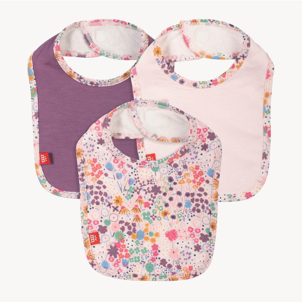 Isla Modal Magnetic Stay Dry Infant Bib 3-Pack