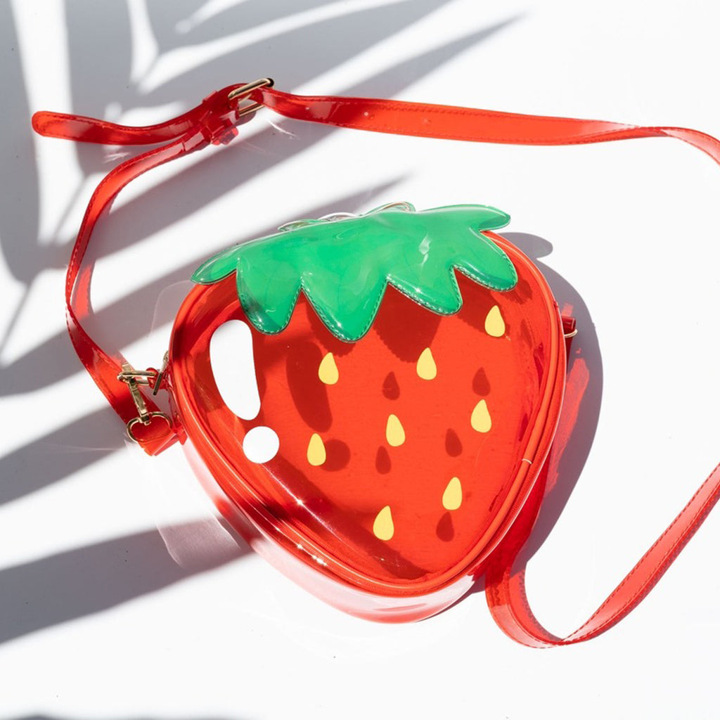 Jelly Fruit Handbag - Strawberry