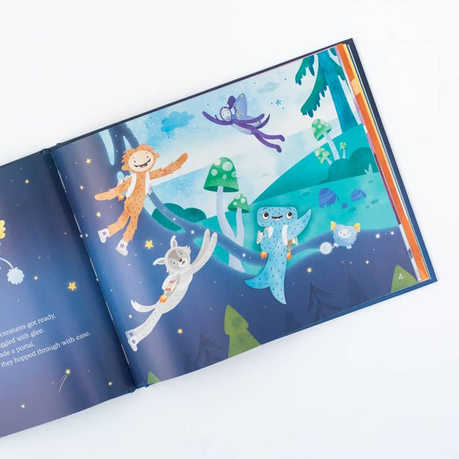 Jump Into Space Complete Set: Kin,Book, 3 Minis, 2 Jet Packs-SOFT TOYS-Slumberkins-Joannas Cuties