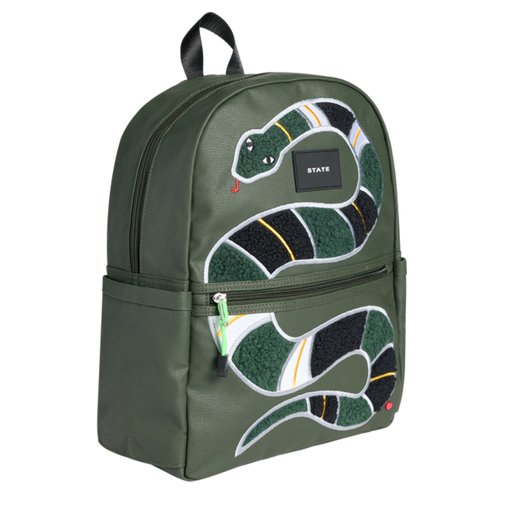 Kane Backpack - Intarsia Fuzzy Snake