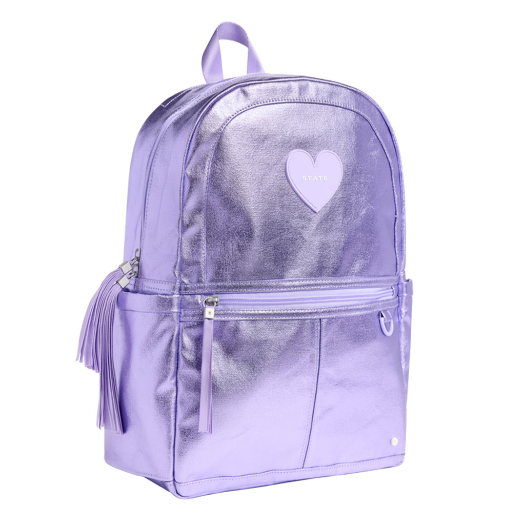 Kane Backpack - Metallic Liliac