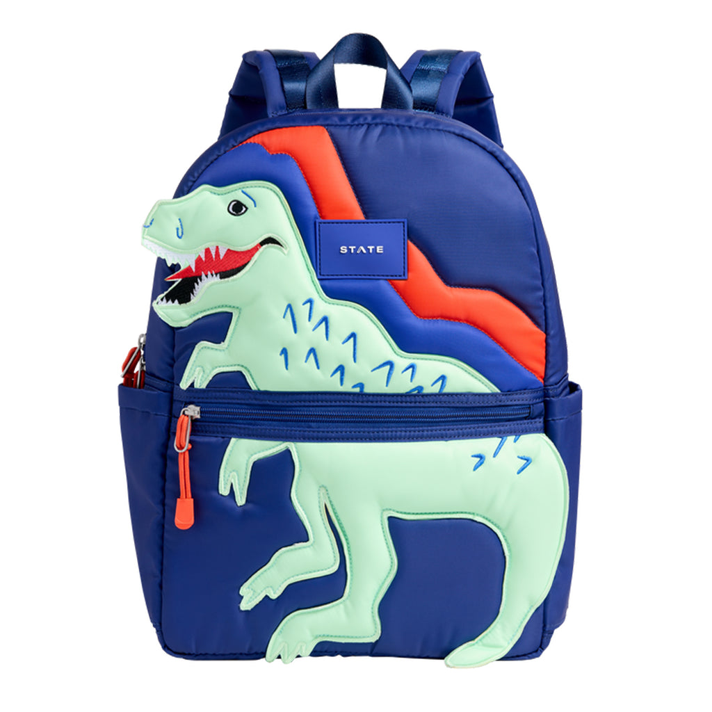 Kane Backpack - Nylon Puffer Dino