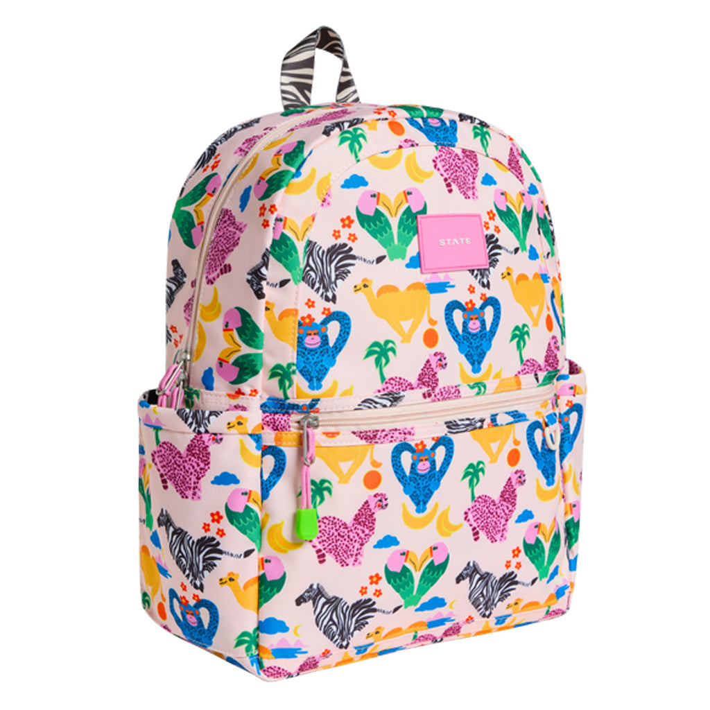 Kane Backpack - Recycled Polycanvas Animal Hearts