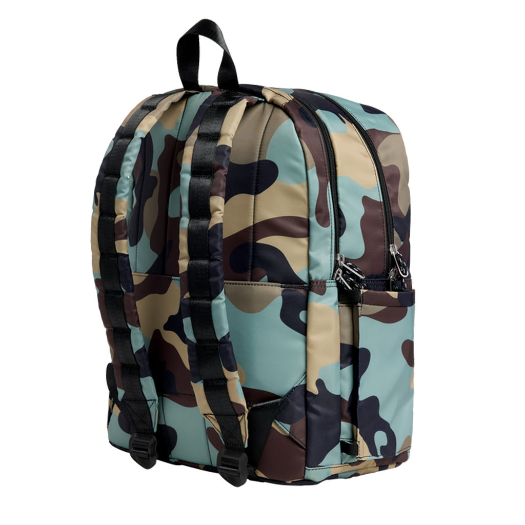 Kane Double Pocket Backpack - Nylon Camo