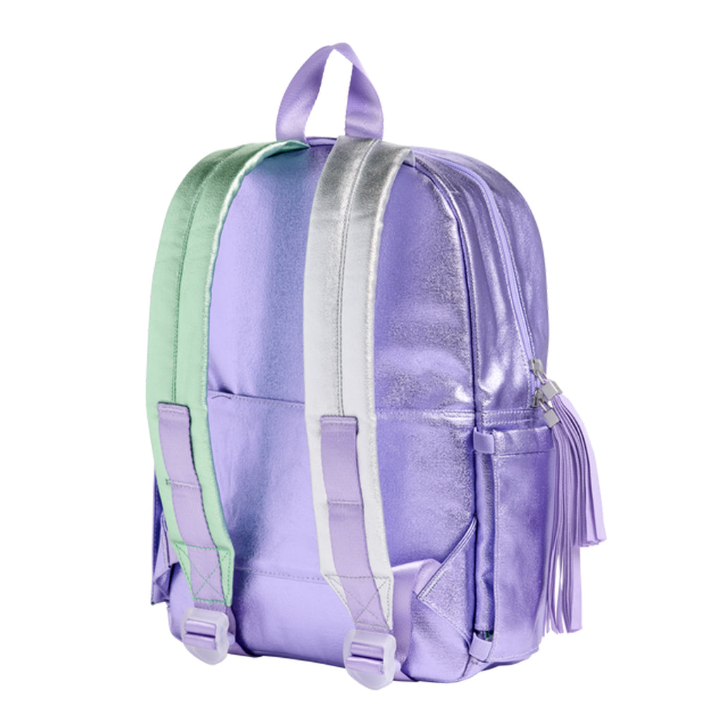 Kane Mini Backpack - Metallic Liliac