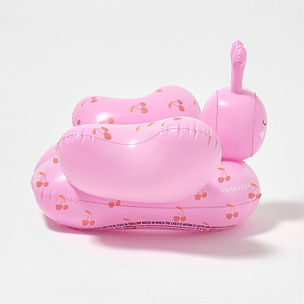 Kids Tube Pool Ring Cotton Candy Cherry