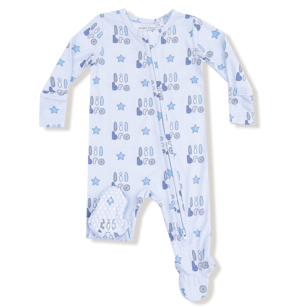Lil Bro - 2 Way Zipper Footie