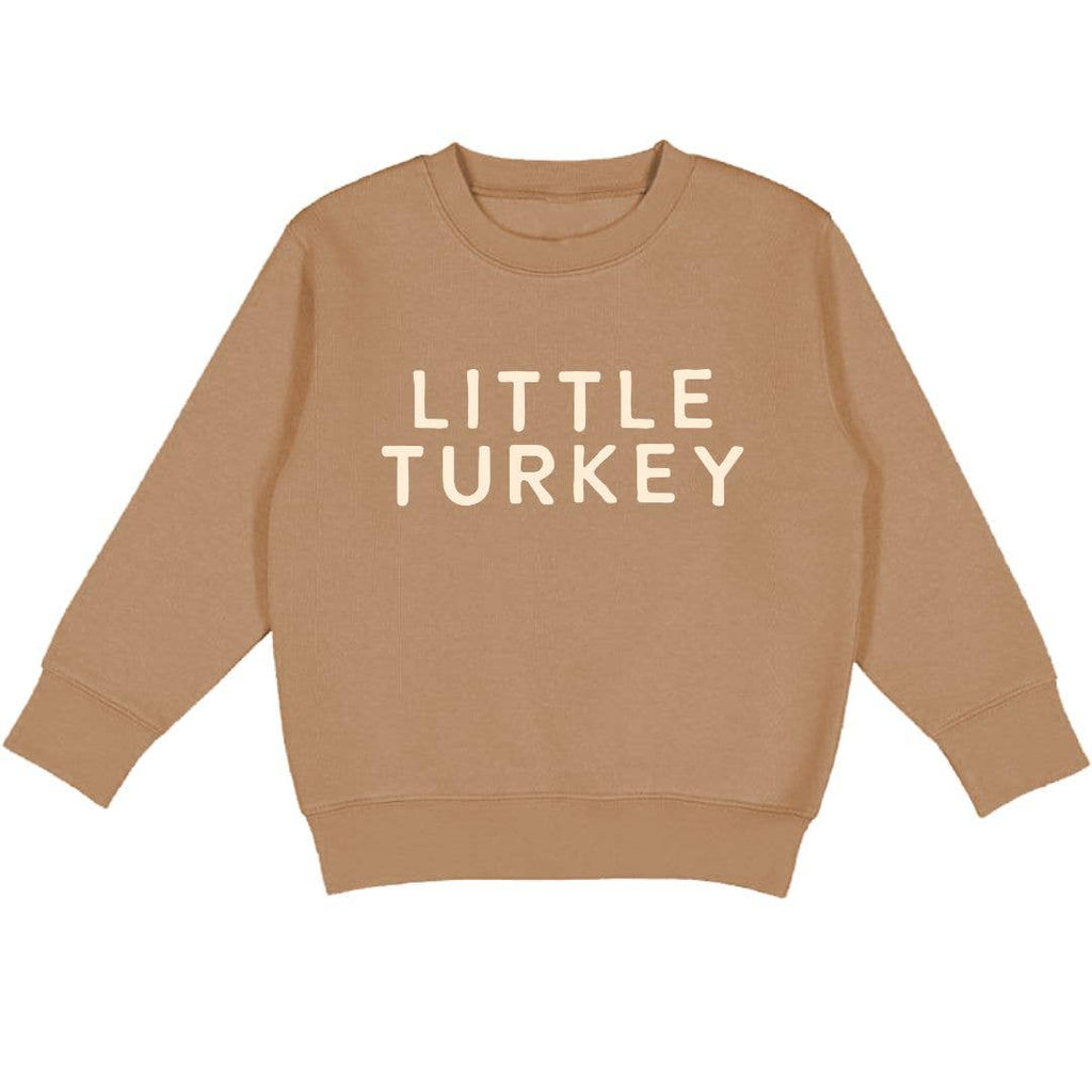 Little Turkey Thanksgiving Sweatshirt
