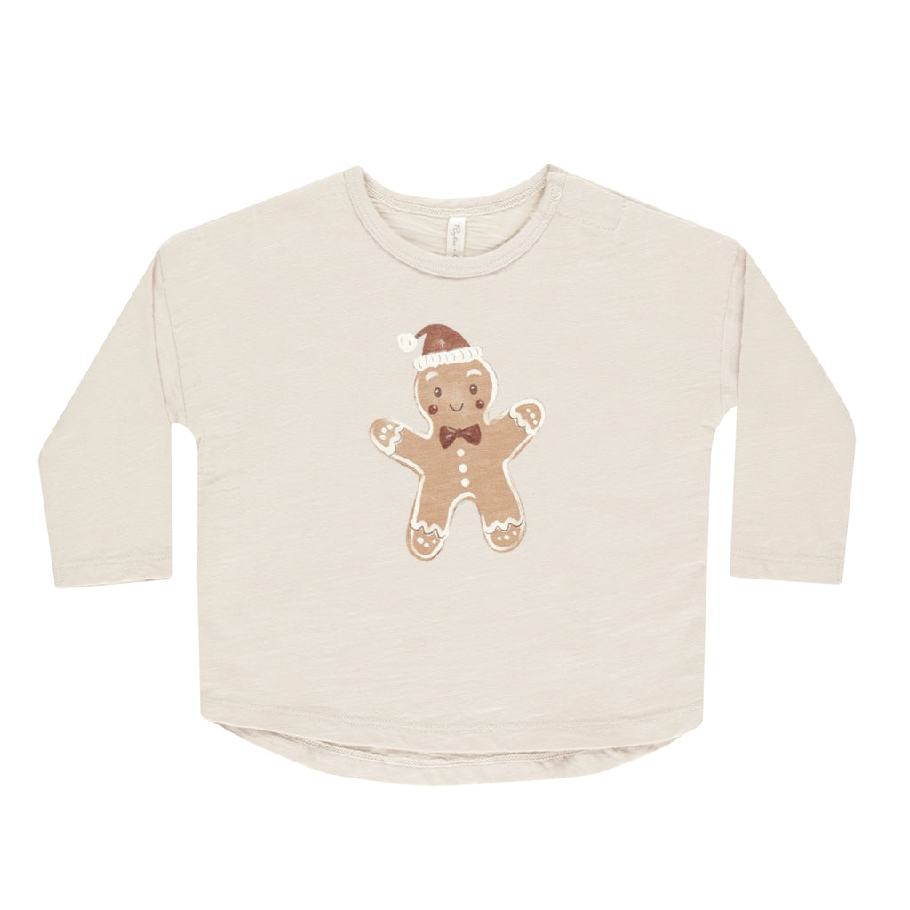 Long Sleeve Tee - Gingerbread