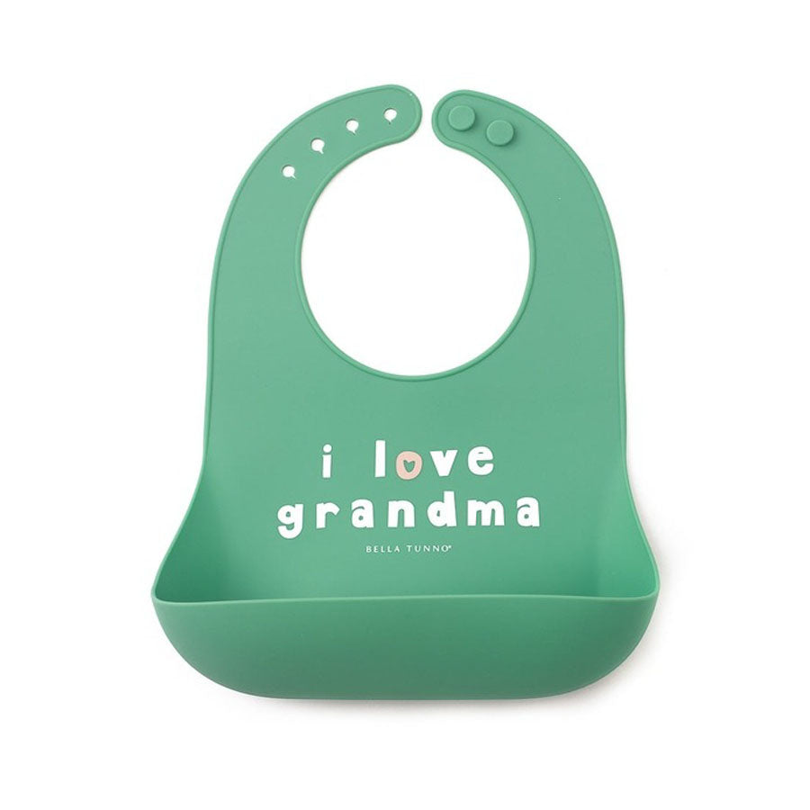 Love Grandma Wonder Bib-BIBS-Bella Tunno-Joannas Cuties