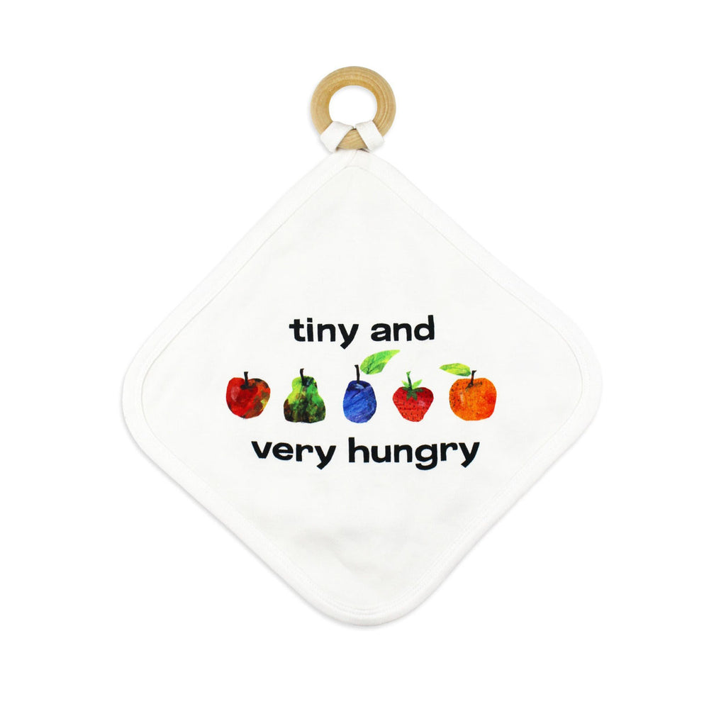 Lovey With Removable Teething Ring In Fruit-SECURITY BLANKETS-L'ovedbaby-Joannas Cuties