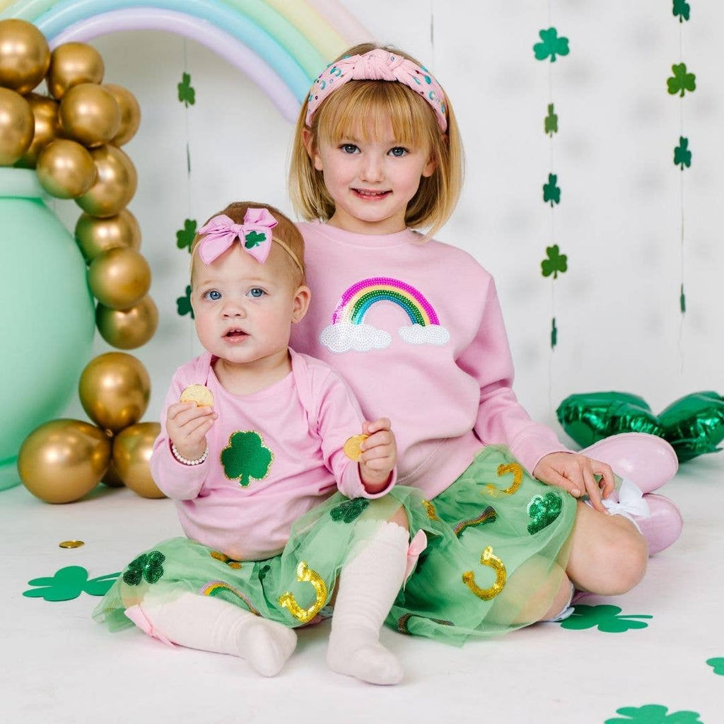 Lucky Charm St. Patrick's Day Gemstone Headband - Kids