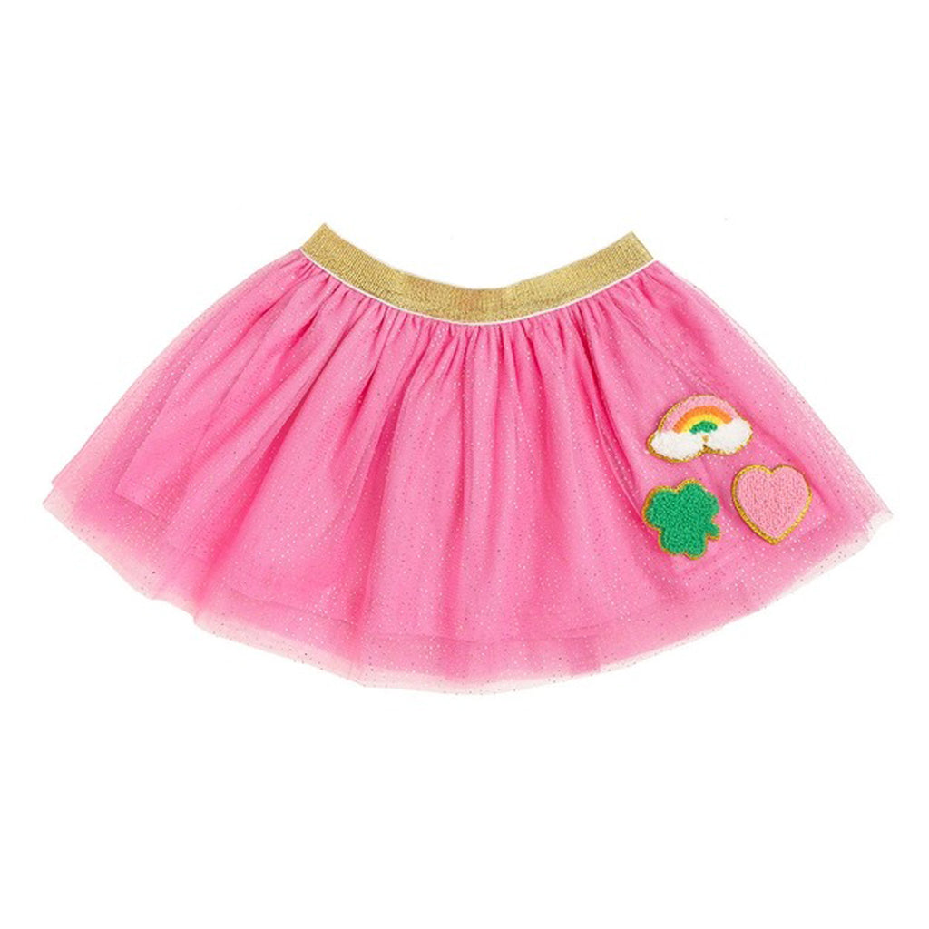 Lucky Patch St. Patrick's Day Tutu - Kids Dress Up Skirt-DRESSES & SKIRTS-Sweet Wink-Joannas Cuties