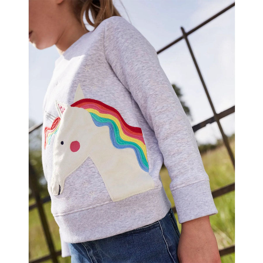 Mackenzie Artwork Sweatshirt - Greyhorse-TOPS-Joules-Joannas Cuties