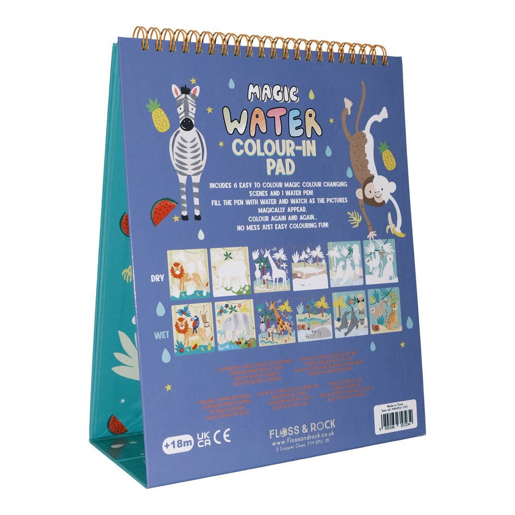 Magic Colour Changing Watercard Easel and Pen - Jungle