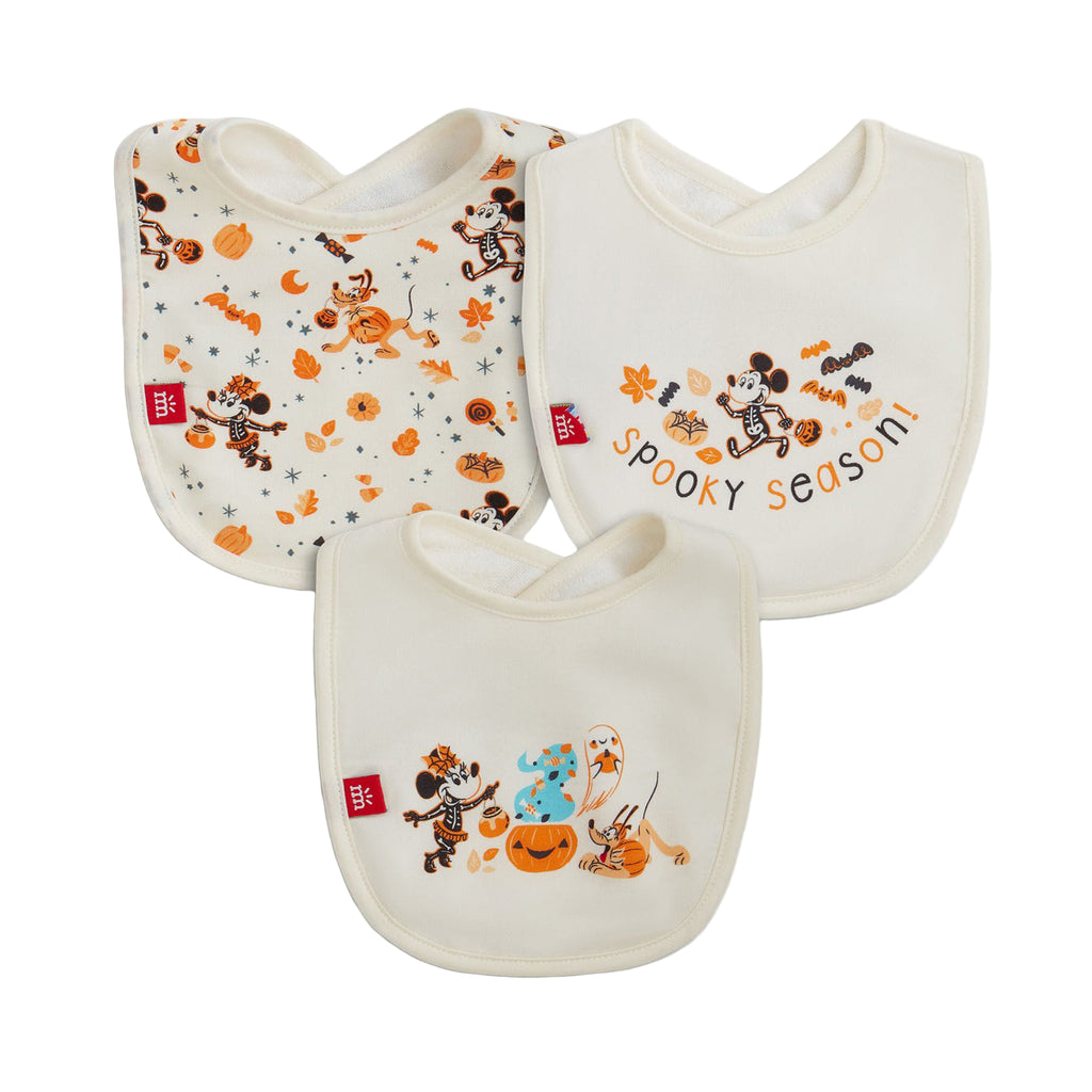 Disney Mickey's Spooky Season - Magnetic Bib 3-Pack