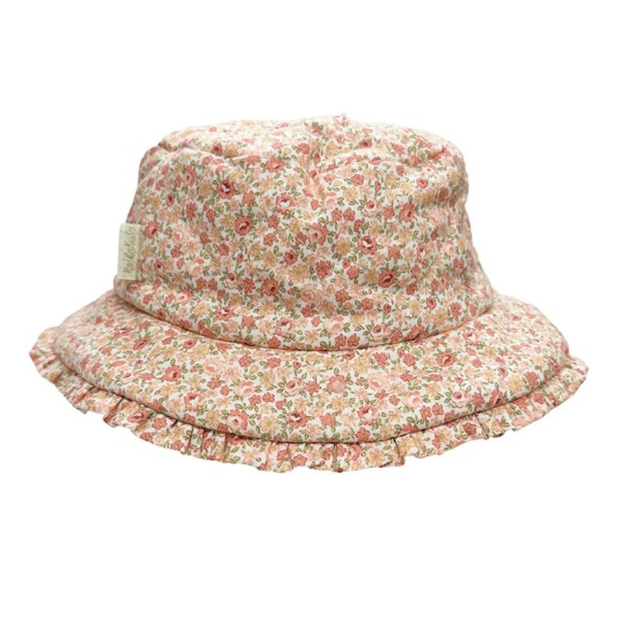 Margot Floral Quilted Bucket Hat-HATS & SCARVES-Rockahula Kids-Joannas Cuties